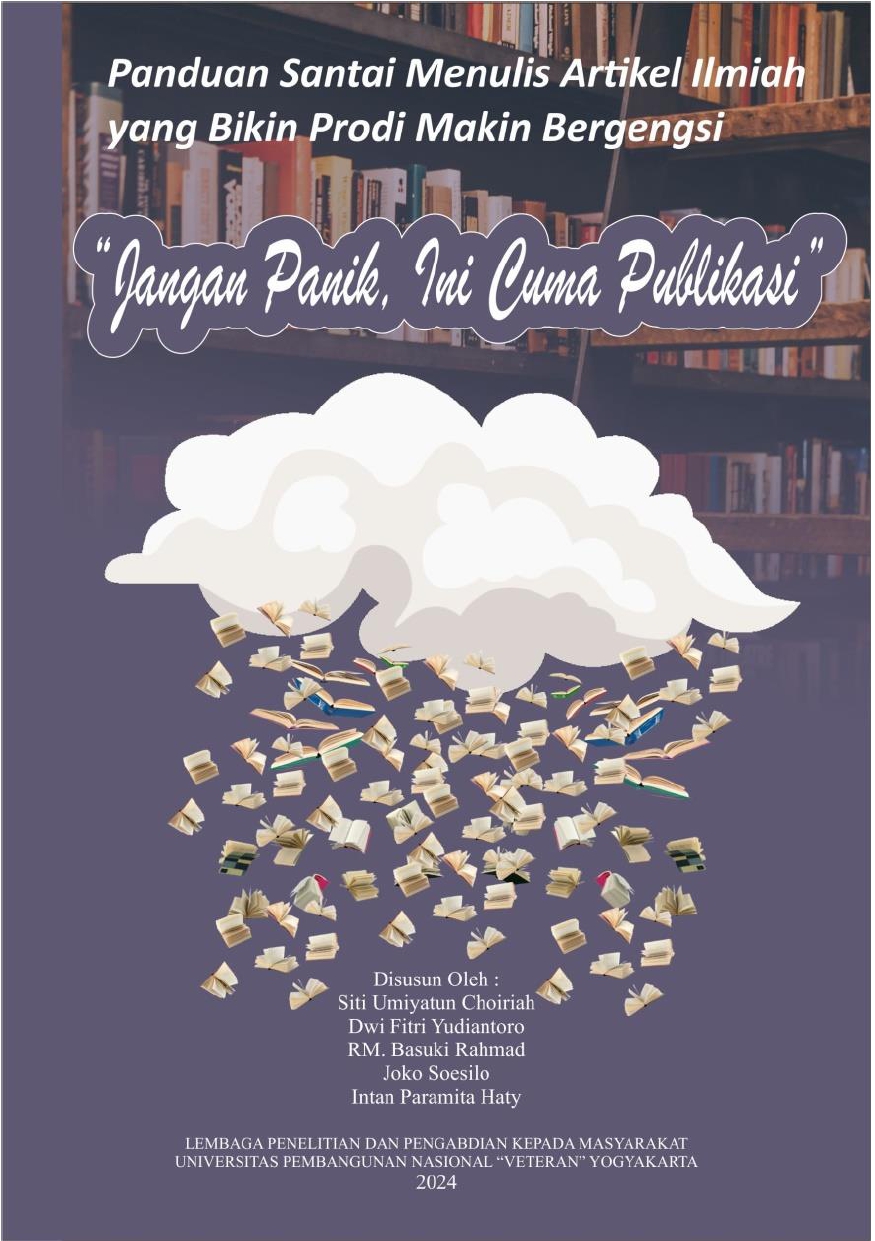 Cover Buku Jangan Panik, Ini Cuma Publikasi!